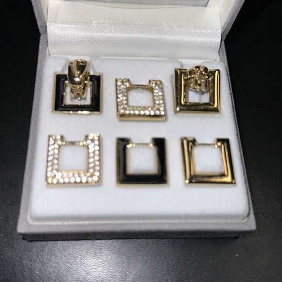 Christian Dior interchangeable earring set - Picture 3 of 5